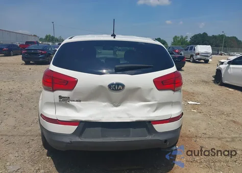 2015 Kia Sportage Lx from USA, damaged, VIN KNDPBCAC9F7759457